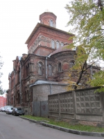 Покровская церковь на Боровой улице - Вид со стороны апсиды